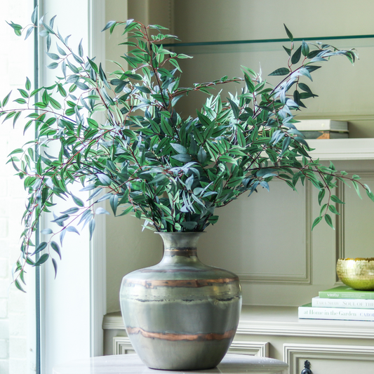 49" Italian Ruscus Leaf Spray