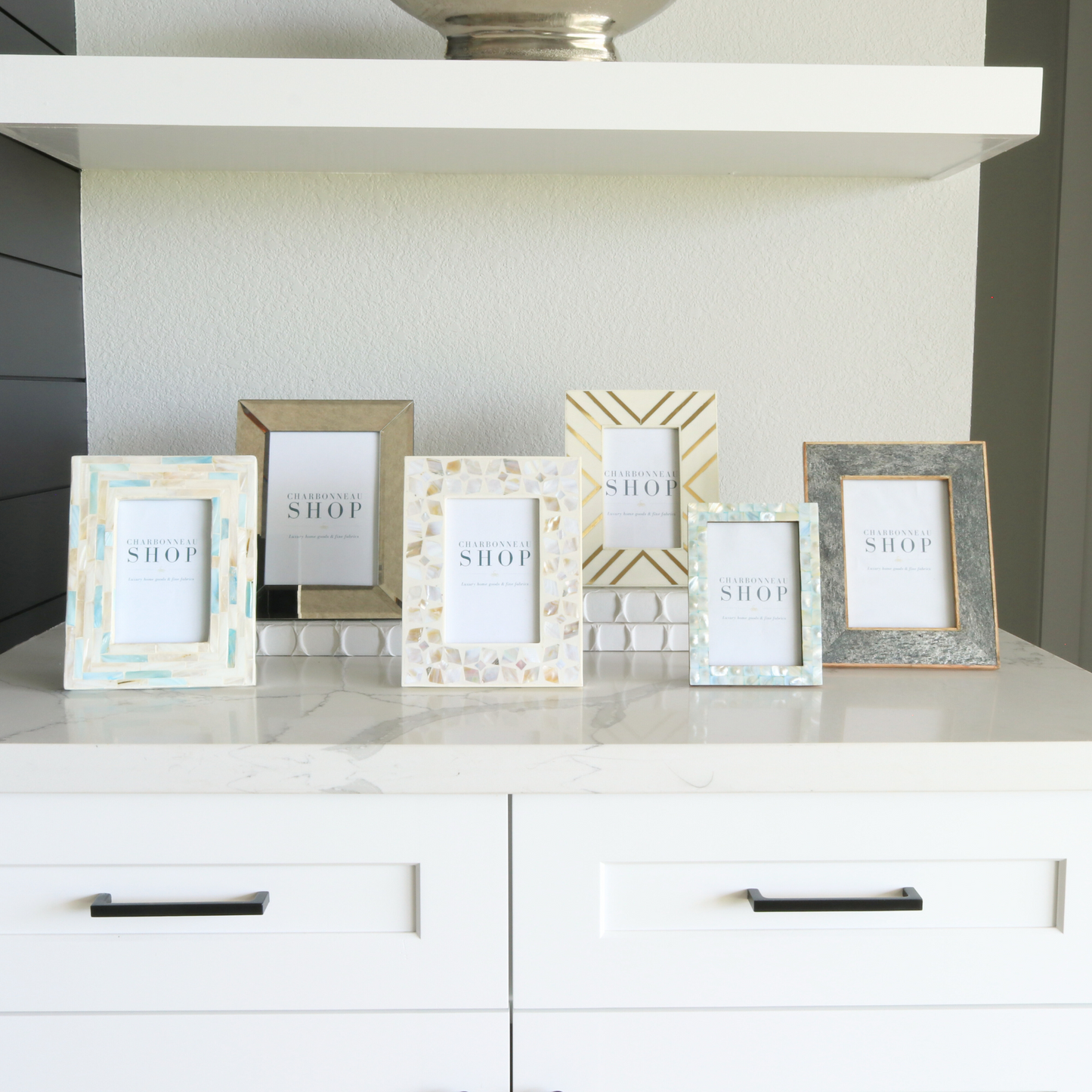 Brass Angles Inlay Frame