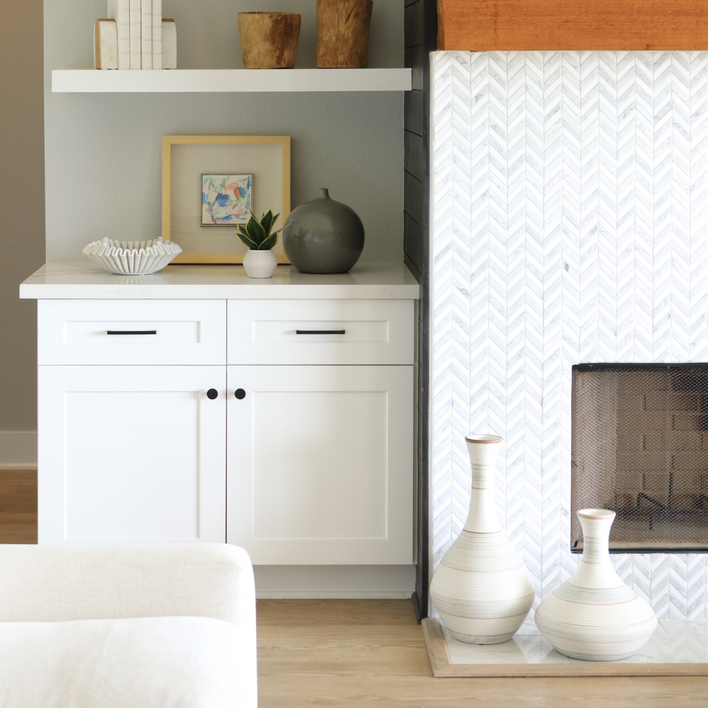 Handcrafted Banded Vase