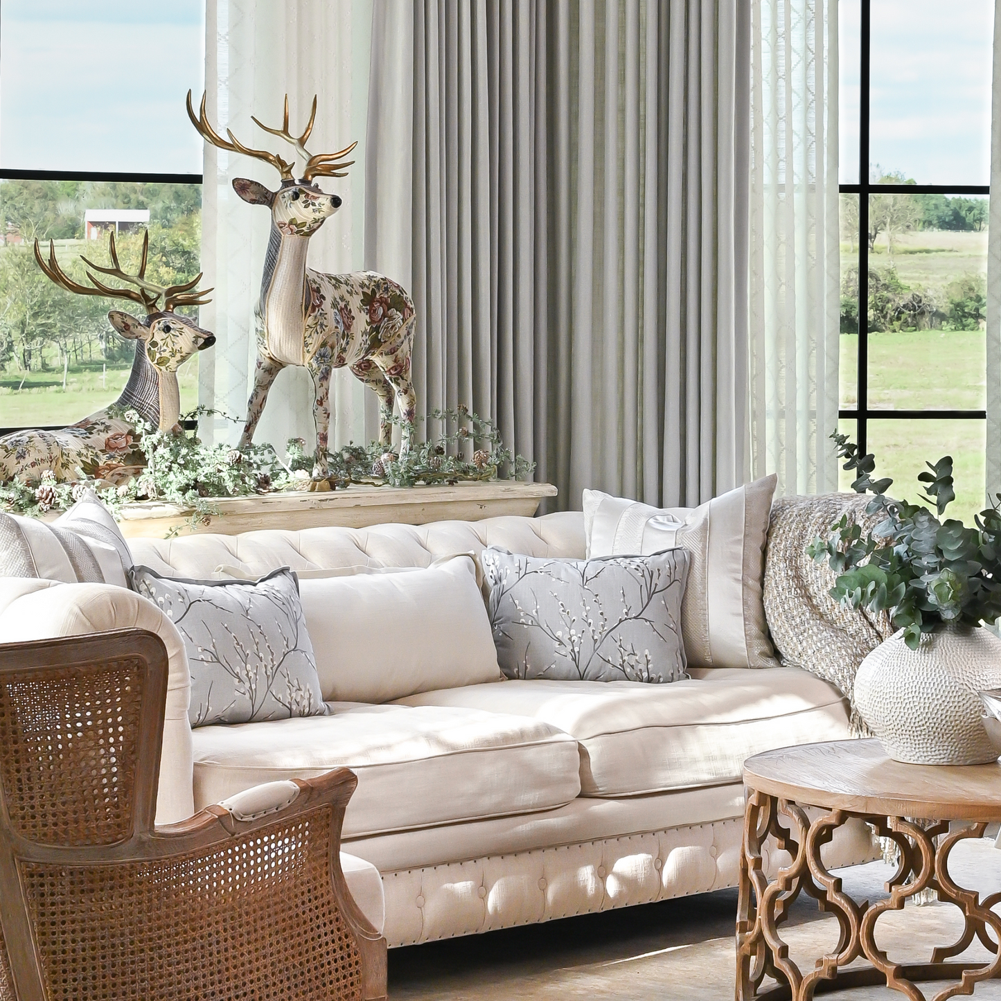 Timeless Stripe Accent Pillow