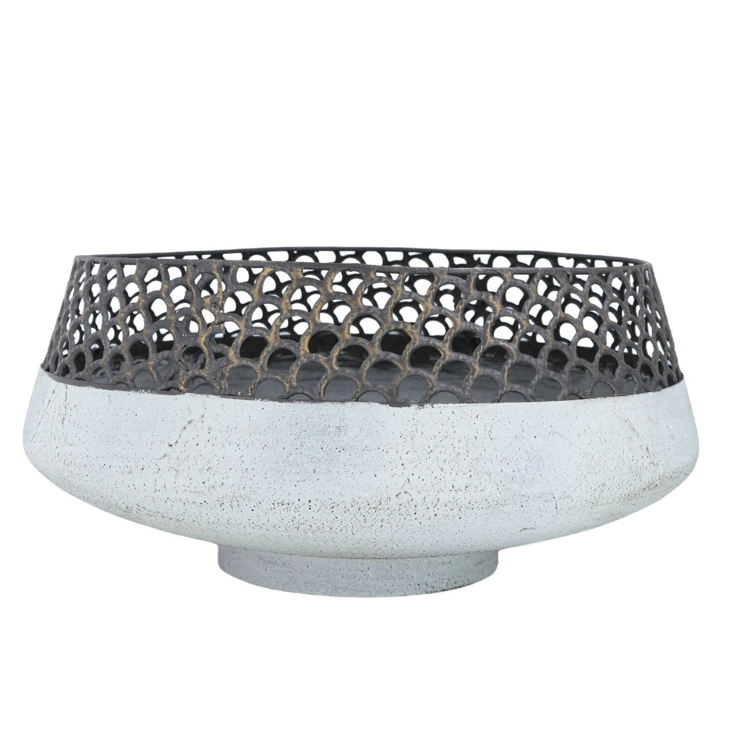 Cutwork Metal Bowl