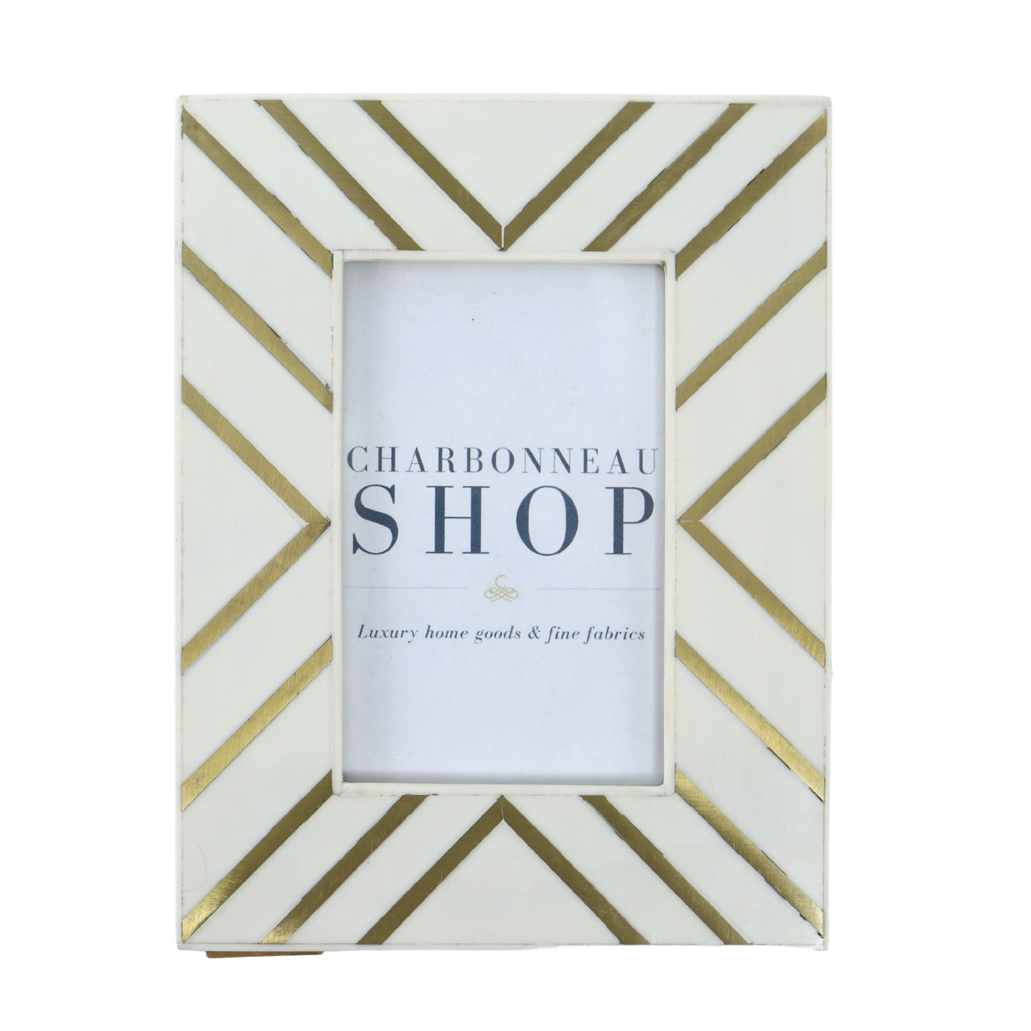 Brass Angles Inlay Frame