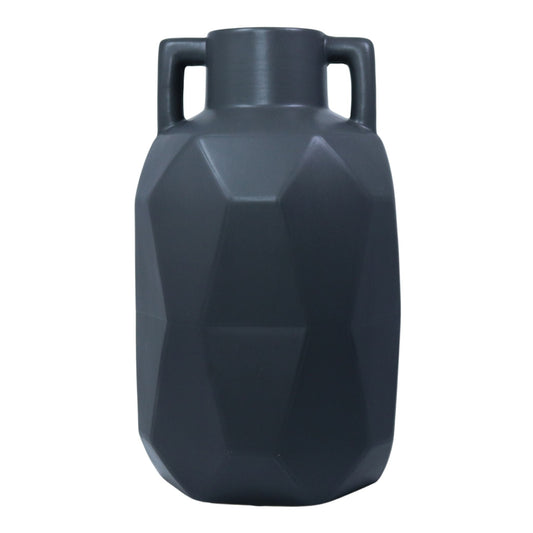 Black Vase with Handles