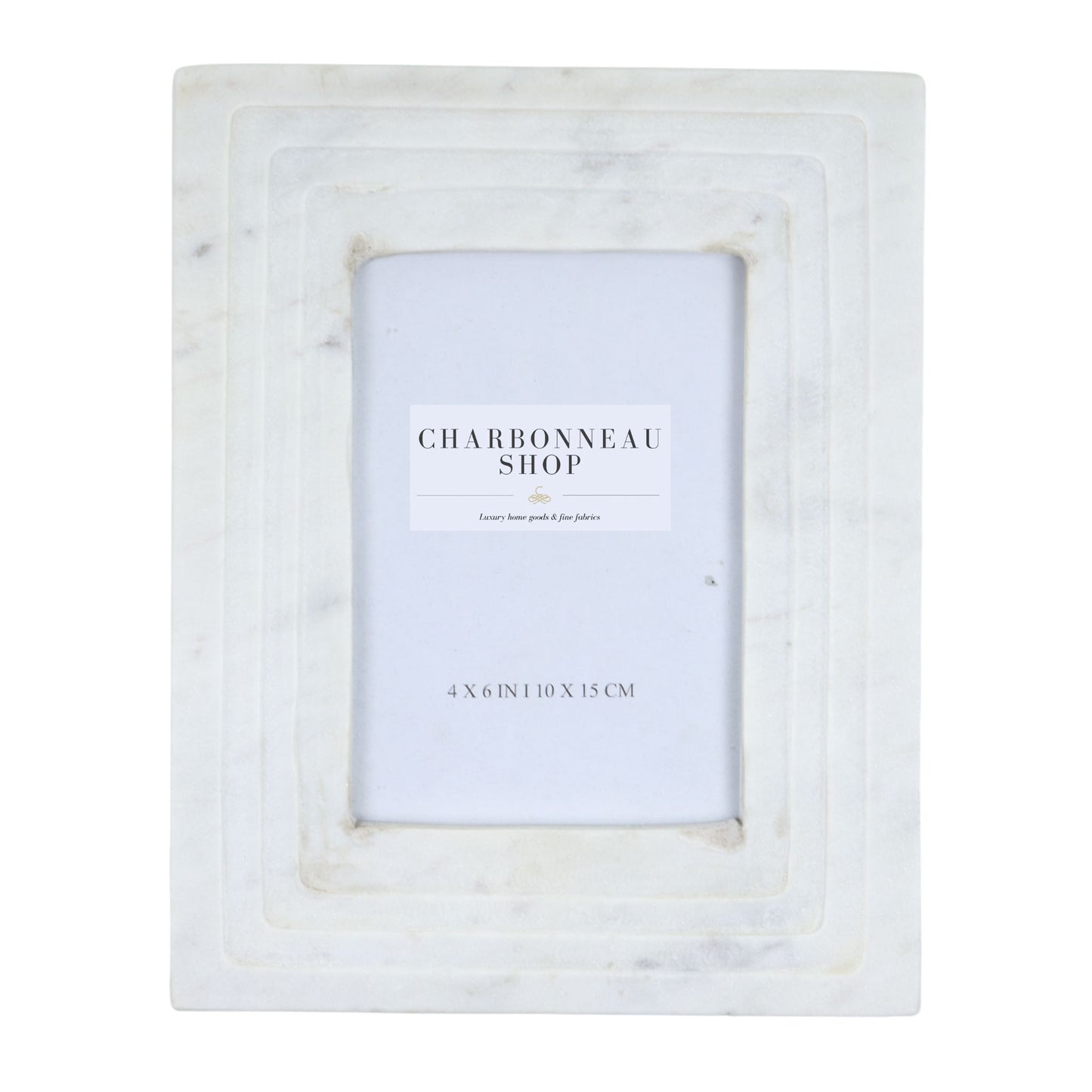 White Marble Photo Frame