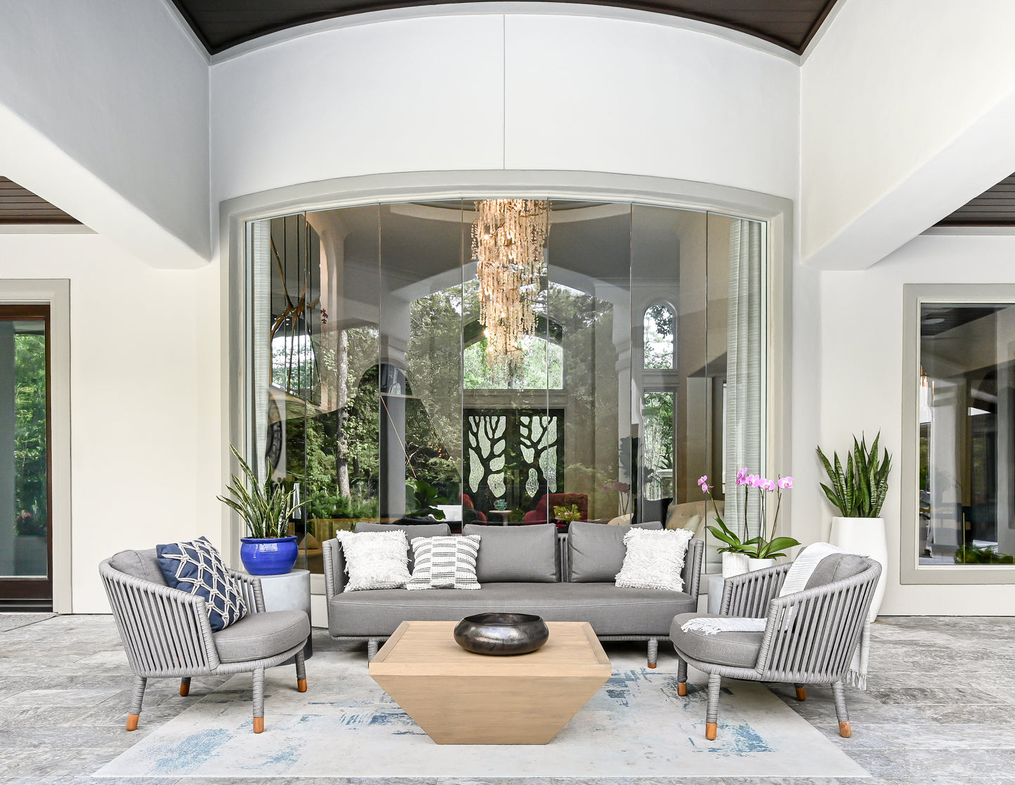 Dark Gray Decorative Bowl