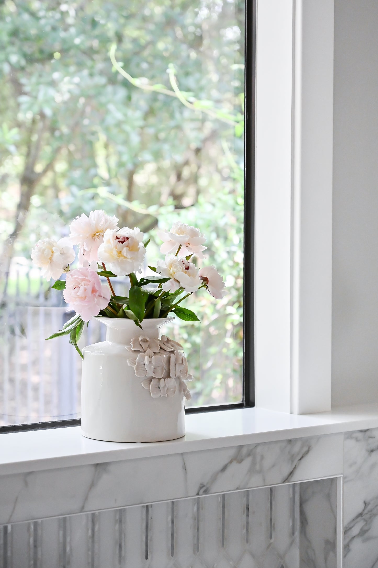 Traditional Floral Vase