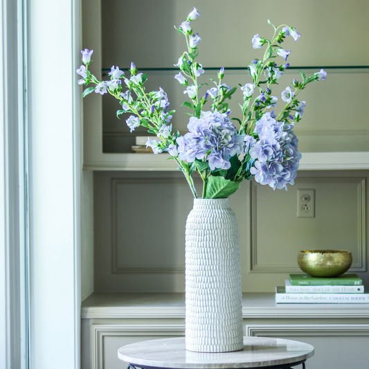 31″ Hydrangea Spray Light Purple