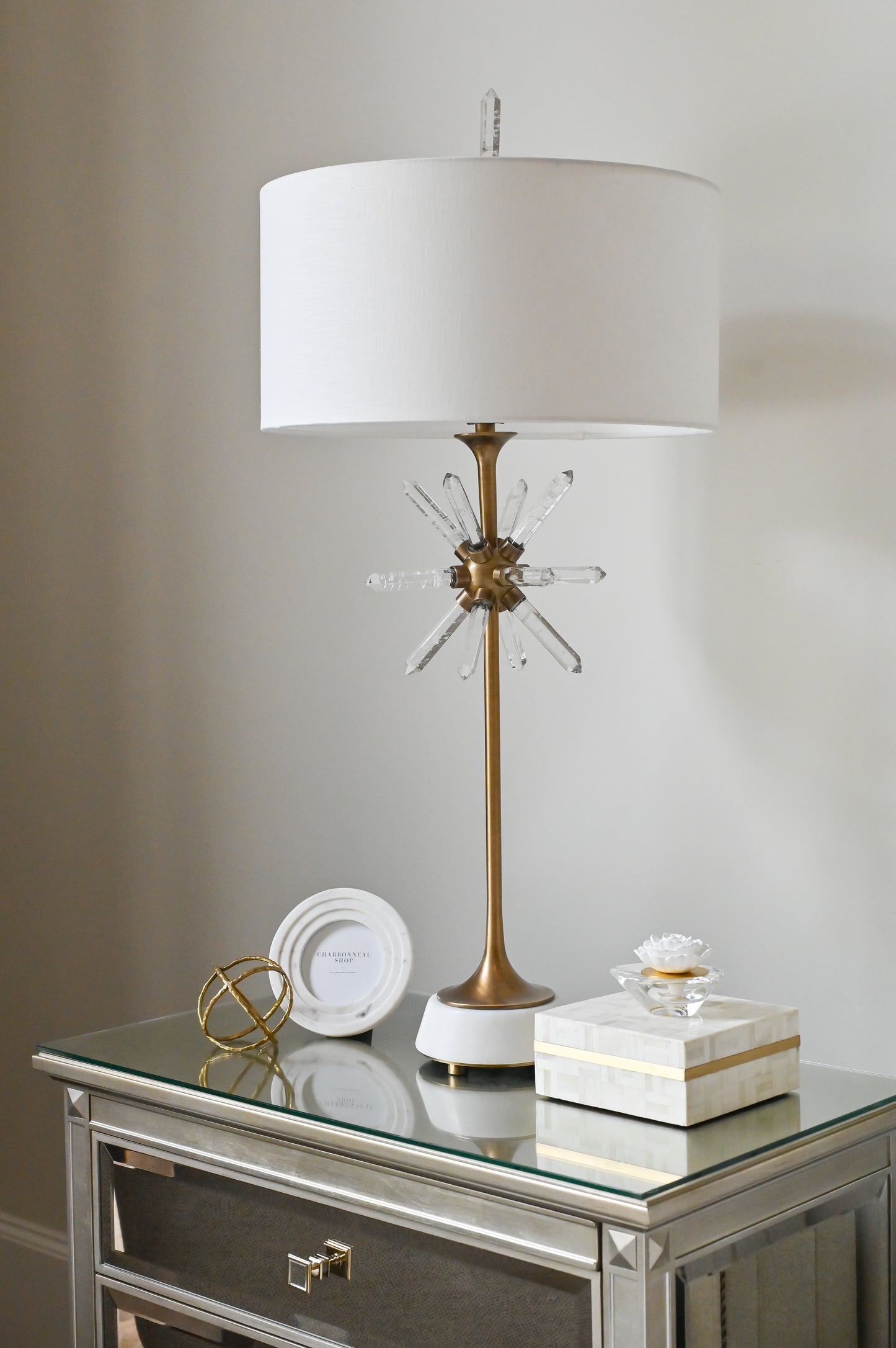 Gold Orb Decorative Object