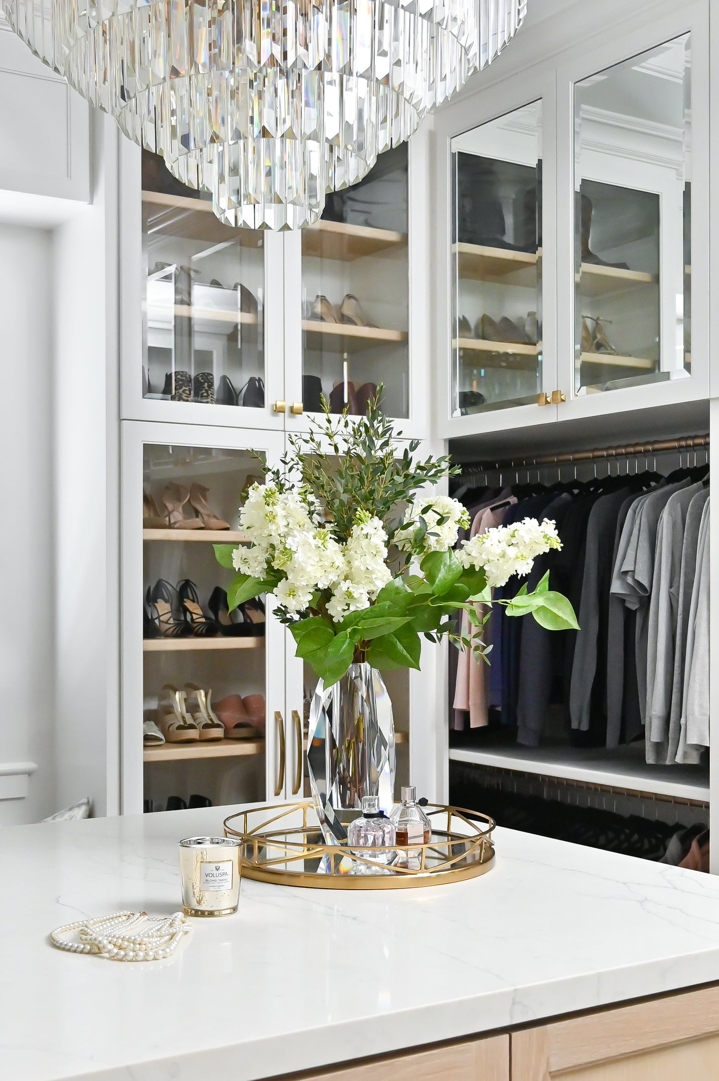 Hand Cut Crystal Vase