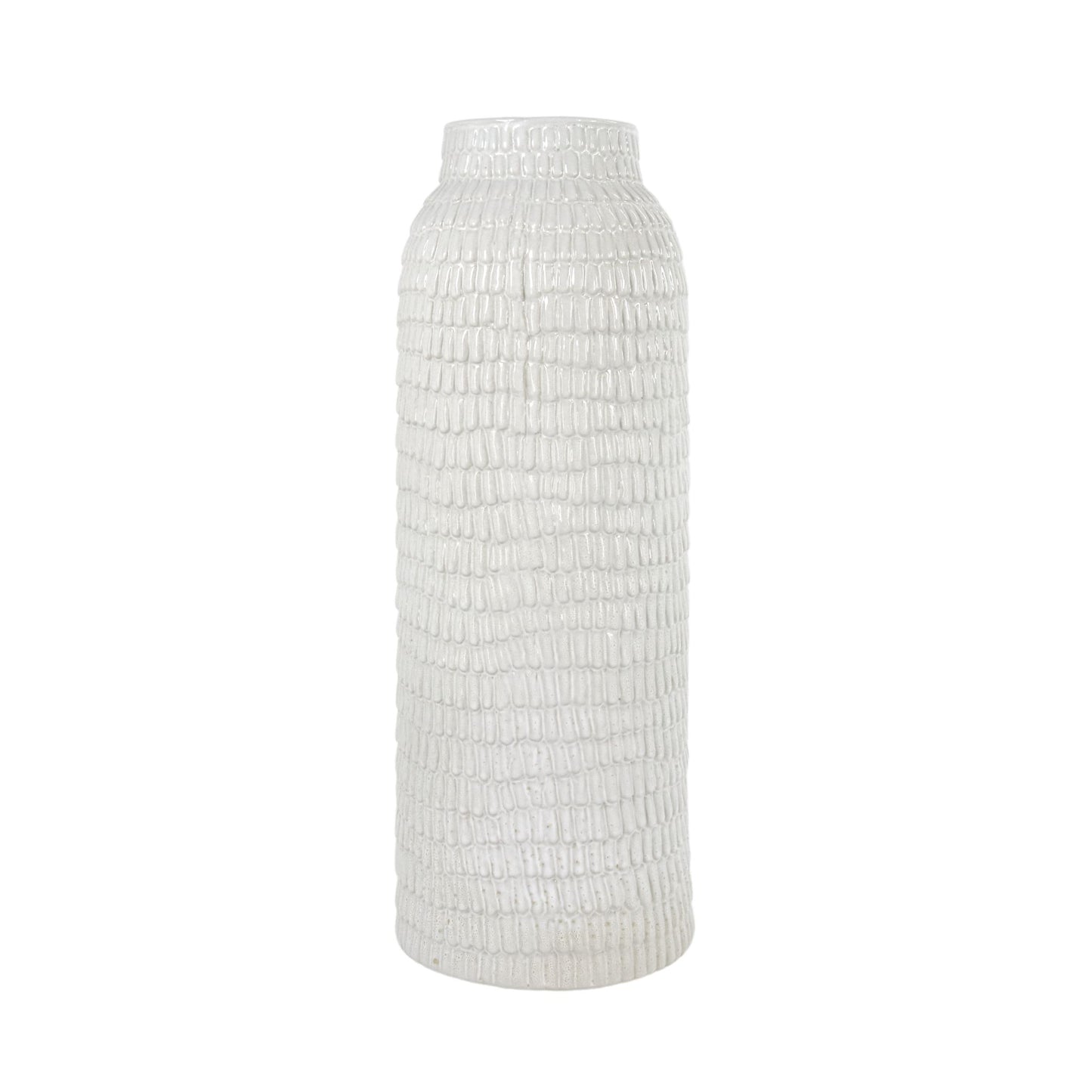 Carved Ceramic Vase