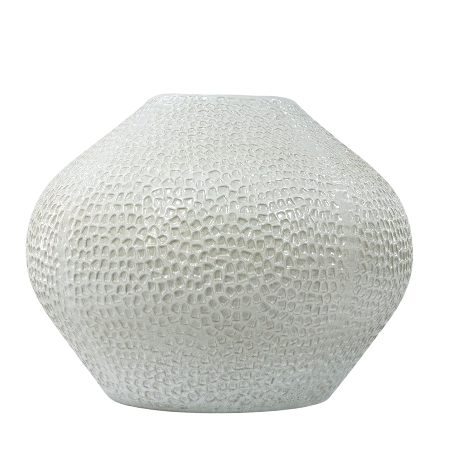 Carved Ceramic Vase