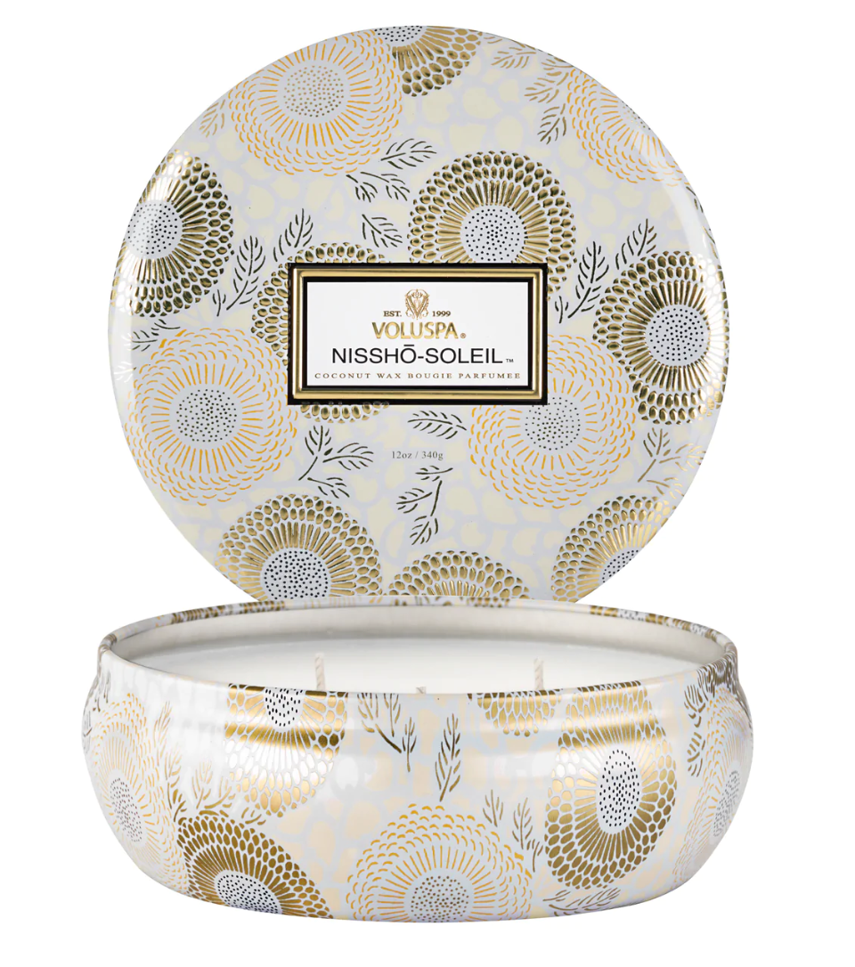 Voluspa Metal Tin Candle