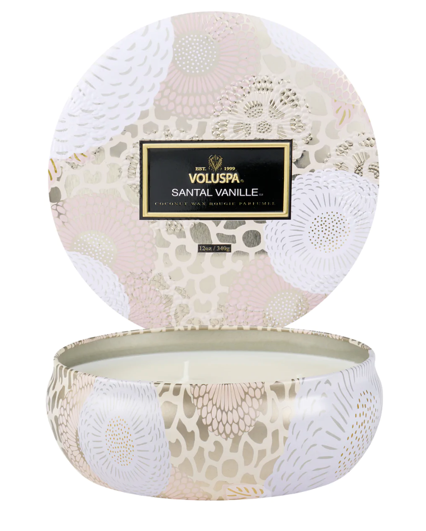 Voluspa Metal Tin Candle
