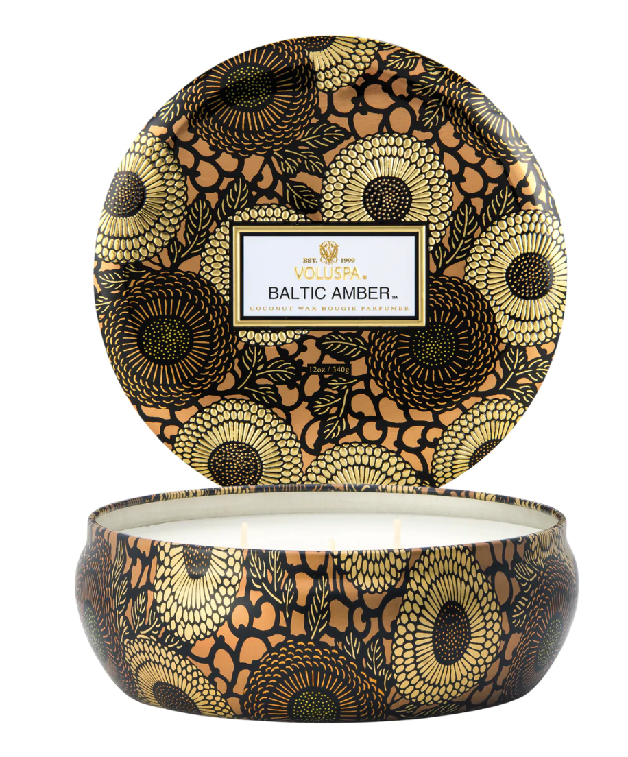 Voluspa Metal Tin Candle