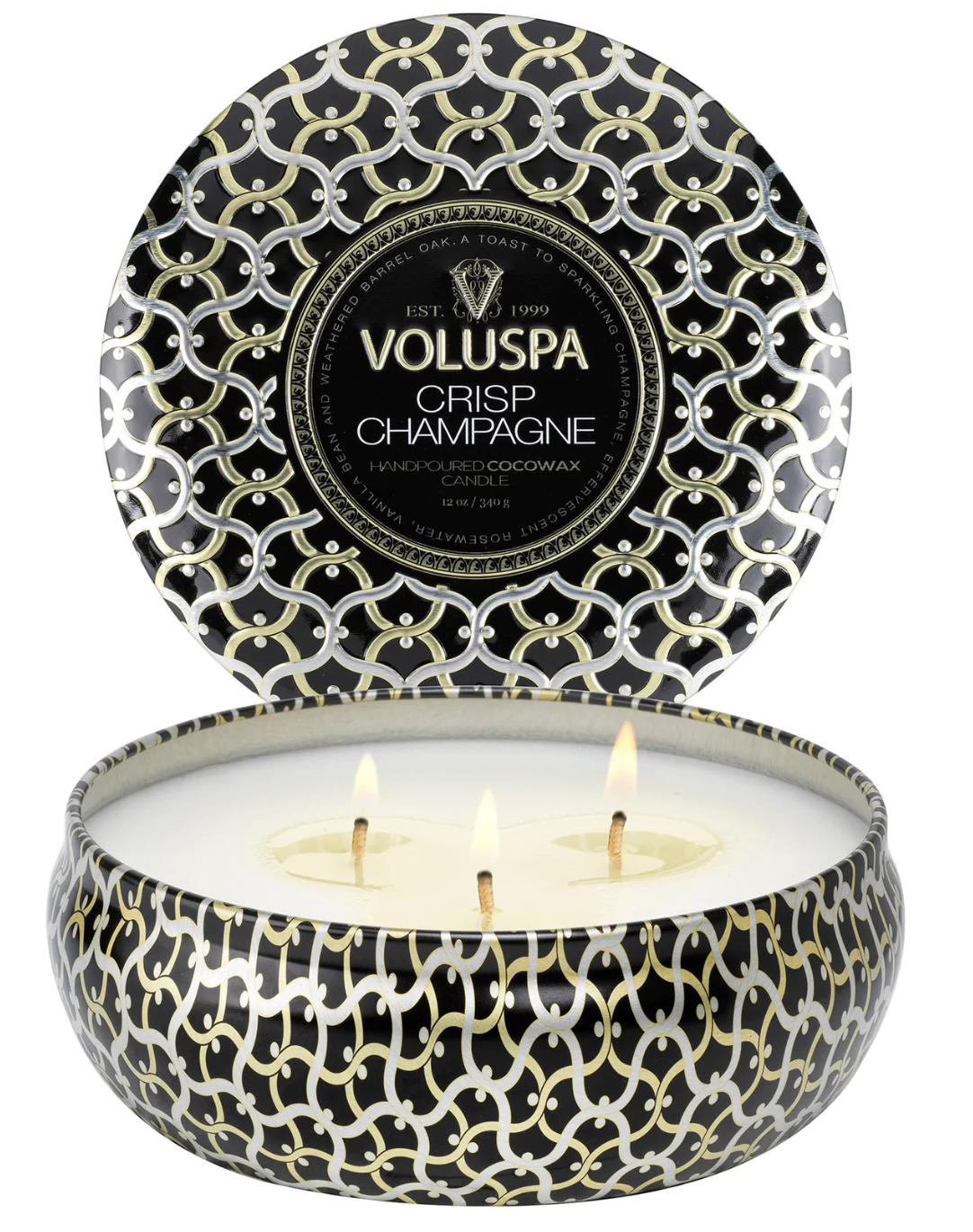Voluspa Metal Tin Candle