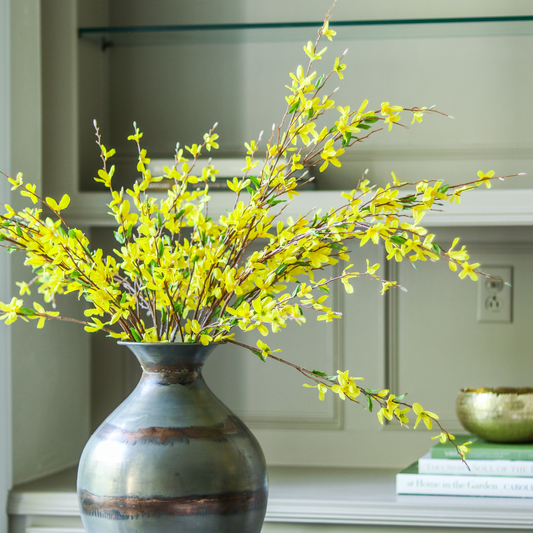 38″ Forsythia Spray Yellow