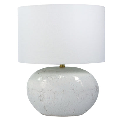 White Ceramic Table Lamp