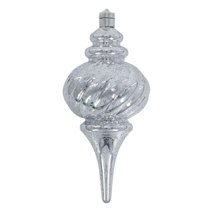 12.5" Shatterproof Swirled Finial Ornament