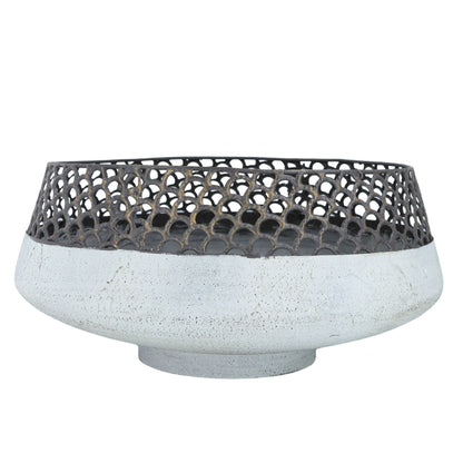 Cutwork Metal Bowl