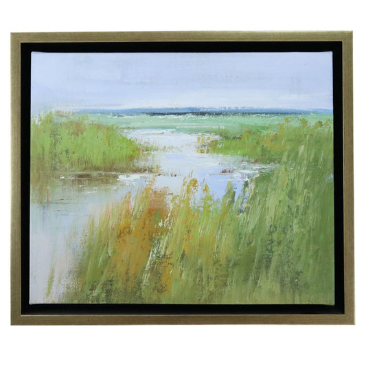 Marsh Fields I Art Print