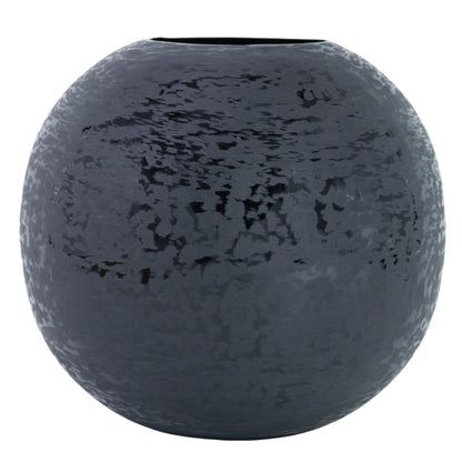 Black Textured Vase