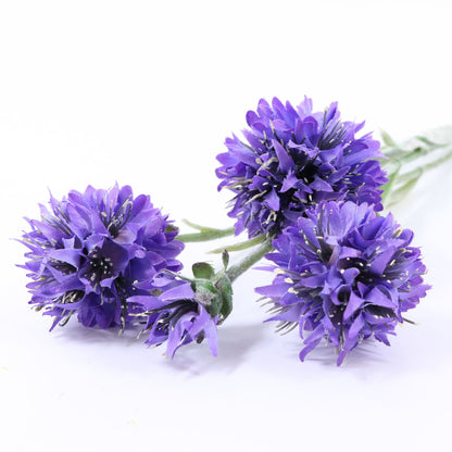 24" Purple Cornflower Spray