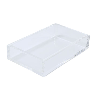 Acrylic Bathroom Napkin Tray