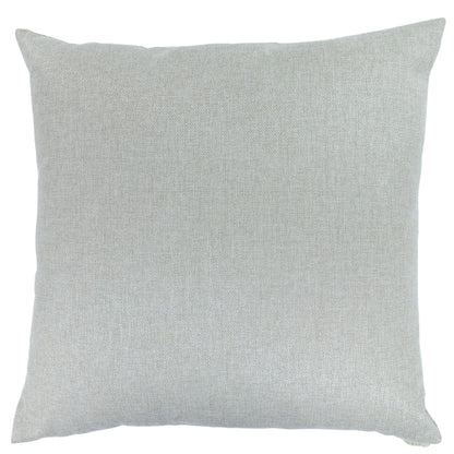 Neutral Metalic Floral Throw Pillow