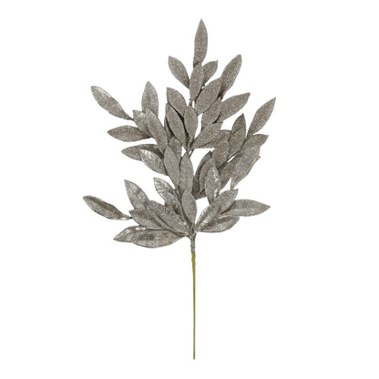 12" Champagne Glitter Stems