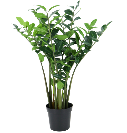 3 Foot Potted ZZ Plant w/Faux Dirt