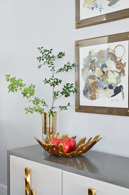 Gold Leaf Bowl