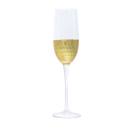 Gold Dipped Cocktail Glasses